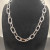 David Yurman Rose Gold and Silver Madison Chain Necklace 48cm