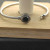 David Yurman 3mm Cable Classic Four-Point Black Diamond Cuff Bracelet