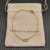 David Yurman 8mm Gold Double Ring Cable Bracelet