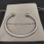 David Yurman 4mm Gold and Silver Cable Cuff Bracelet with Smooth Round End Caps
