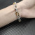 David Yurman 8.5mm Madison Chain Bracelet Gold and Silver