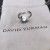 David Yurman Four-Prong Pav&Atilde;&copy; Diamond Ring Silver