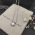 David Yurman 8mm Pearl Four-Prong Necklace 1.5mm Chain