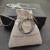 David Yurman 37mm Four-Ring Gold and Silver Necklace, Adjustable 90cm Chain