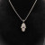 David Yurman White Gold-Tone Minions Blue Diamond Necklace