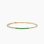 David Yurman 1.7mm Pav&Atilde;&copy; Bar Green Diamond Bracelet