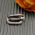 David Yurman Sterling Silver 24.3&Atilde;15.9mm Pav&Atilde;&copy; Hoop Earrings