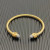 David Yurman Gold 4mm Pav&Atilde;&copy; Diamond Geometric Edge Bracelet, Fits Wrist Sizes 16&acirc;20cm