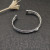 David Yurman 7mm Triple-Strand Cable Crossover X Bracelet with Diamonds