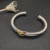 David Yurman 7mm Cable Cuff Bracelet with X-Station Accent