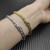 David Yurman 6.2mm Sterling Silver X-Pattern Pav&Atilde;&copy; Wave Cuff Bracelet