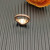 David Yurman 10mm Rose Gold Pav&Atilde;&copy; Champagne Diamond &acirc;New York Light&acirc; Ring