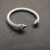 David Yurman 7mm Silver Colorful Enamel Cuff Bracelet, Fits Wrist Size 16cm - 20cm