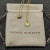 David Yurman Silver Diamond Letter B Round Pendant Necklace, Length 42cm + 3cm + 3cm