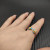 David Yurman 2.3mm Gold and Silver Renaissance Turquoise Pav&Atilde;&copy; Diamond Ring