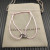 David Yurman Pink Double Ring Sterling Silver Nylon Cord Bracelet