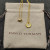 David Yurman Silver Diamond Letter S Round Pendant Necklace, Length 42cm + 3cm + 3cm
