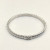 David Yurman 6.2mm Sterling Silver X-Pattern Pav&Atilde;&copy; Wave Cuff Bracelet