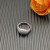David Yurman 10mm Sterling Silver Pav&Atilde;&copy; White Diamond &acirc;New York Light&acirc; Ring