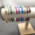 David Yurman 5mm Gold Colorful Enamel Cuff Bracelet, Fits Wrist Size 16cm - 20cm