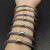 David Yurman 4mm Silver Single X Bracelet