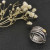 David Yurman Gold and Silver Double X Ring