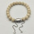 David Yurman 8mm Stretch White Howlite Bracelet