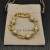 David Yurman Gold Madison Pav&Atilde;&copy; Bead Bracelet