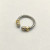 David Yurman Gold and Silver Pav&Atilde;&copy; Cable Wrap Ring
