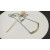 David Yurman Gold and Silver Smiley Pendant Necklace
