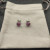 David Yurman 8mm Red Diamond Stud Earrings