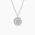 David Yurman Gold Diamond Initial S Disc Pendant Necklace