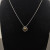 David Yurman 7mm Cable Twist Square Champagne Diamond Pendant Necklace, 1.5mm Chain, Length 45cm + 5cm