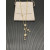 David Yurman Gold Starburst Cluster Necklace