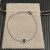 David Yurman Sterling Silver Pav&Atilde;&copy; Black Onyx Round Charm Bracelet