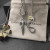 David Yurman Dagger / Sword Pendant Necklace
