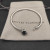 David Yurman 3mm Black Diamond Signature Cuff Bracelet