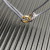 David Yurman Grey Double Ring Nylon Cord Bracelet