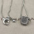 David Yurman 8mm Purple Gemstone Four-Prong Pendant Necklace