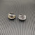 David Yurman Silver Double Cylinder Cross Ring
