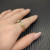 David Yurman 2.3mm Gold Renaissance Blue Diamond Pav&Atilde;&copy; Ring
