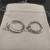 David Yurman Cable Pav&Atilde;&copy; Diamond Silver Hoop Earrings