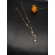 David Yurman Gold Starburst Cluster Necklace