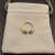 David Yurman 2.3mm Gold Renaissance Blue Chalcedony Pav&Atilde;&copy; Diamond Ring
