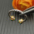 David Yurman 2.3mm Gold and Silver Renaissance Peacock Green Pav&Atilde;&copy; Diamond Ring