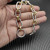 David Yurman Gold and Silver Twisted Cable Bracelet, 19cm