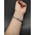 David Yurman 8mm Silver Pav&Atilde;&copy; Red Diamond Renaissance Band Bracelet