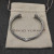 David Yurman 7mm Triple-Strand Cable Crossover X Bracelet with Diamonds