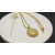 David Yurman Gold Sunflower Cable Pav&Atilde;&copy; Diamond Necklace