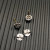 David Yurman Silver 8mm Petite Infinity Stud Earrings